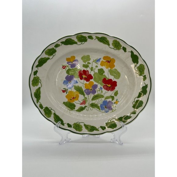 Grindley Staffordshire Other - Vintage Serving Platter, 13", "Party Time Charlotte"  by Grindley made in Englan